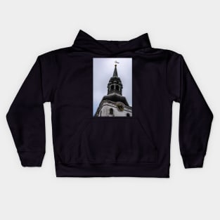 Bell tower of Cathedral Kids Hoodie